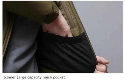 Winter Jacket Tactical Down Jackets for Men Winter Warm Waterproof Windbreakers Hunting Hiking Parkas Coat