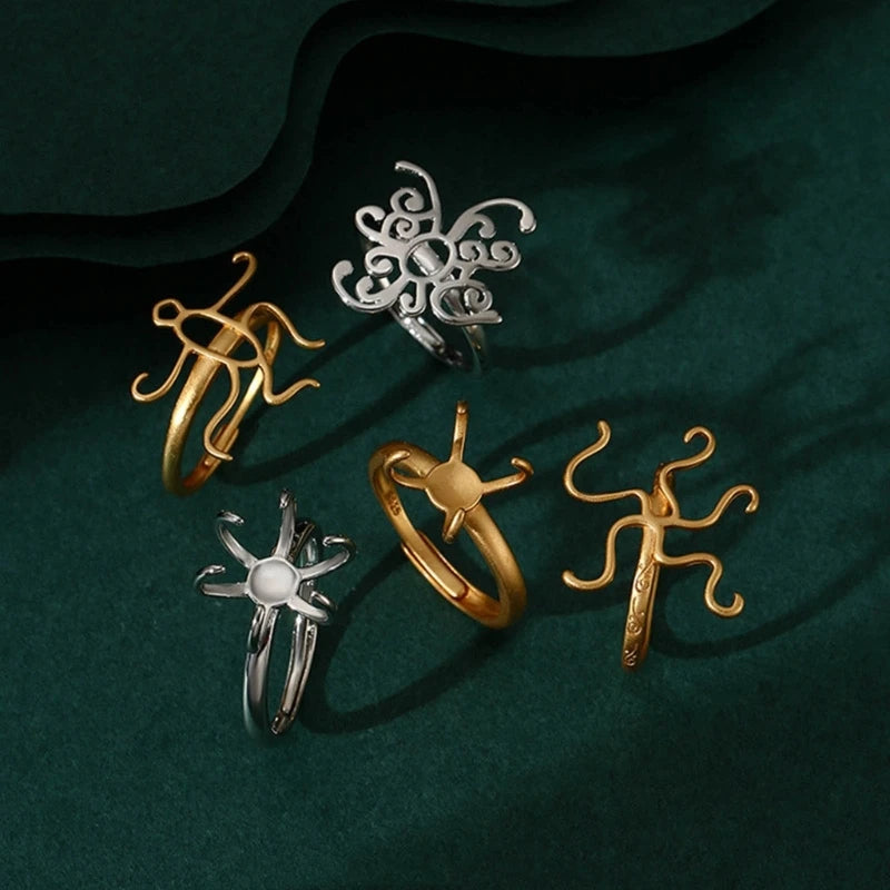 18x21 19x19mm Opening Women Rings Blank Base Heteromorphic Rings Brackets DIY Women Men Rings Setting Jewelry Making Accessory - AMULET RING STORE