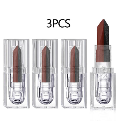 Lipstick Waterproof Long Lasting Moisturizing Matte Non-stick Cup Pearlescent Diamond Lip Tint Red Sexy Lips Makeup - AMULET RING STORE
