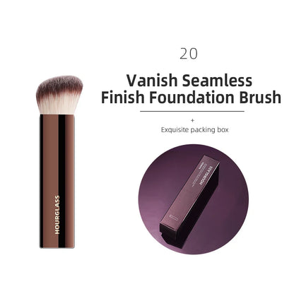 Hourglass Makeup Brushes Powder Foundation Concealer Blusher Bronzer Eye Shadow Eyebrow Eyeliner Sculpting Brush - AMULET RING STORE