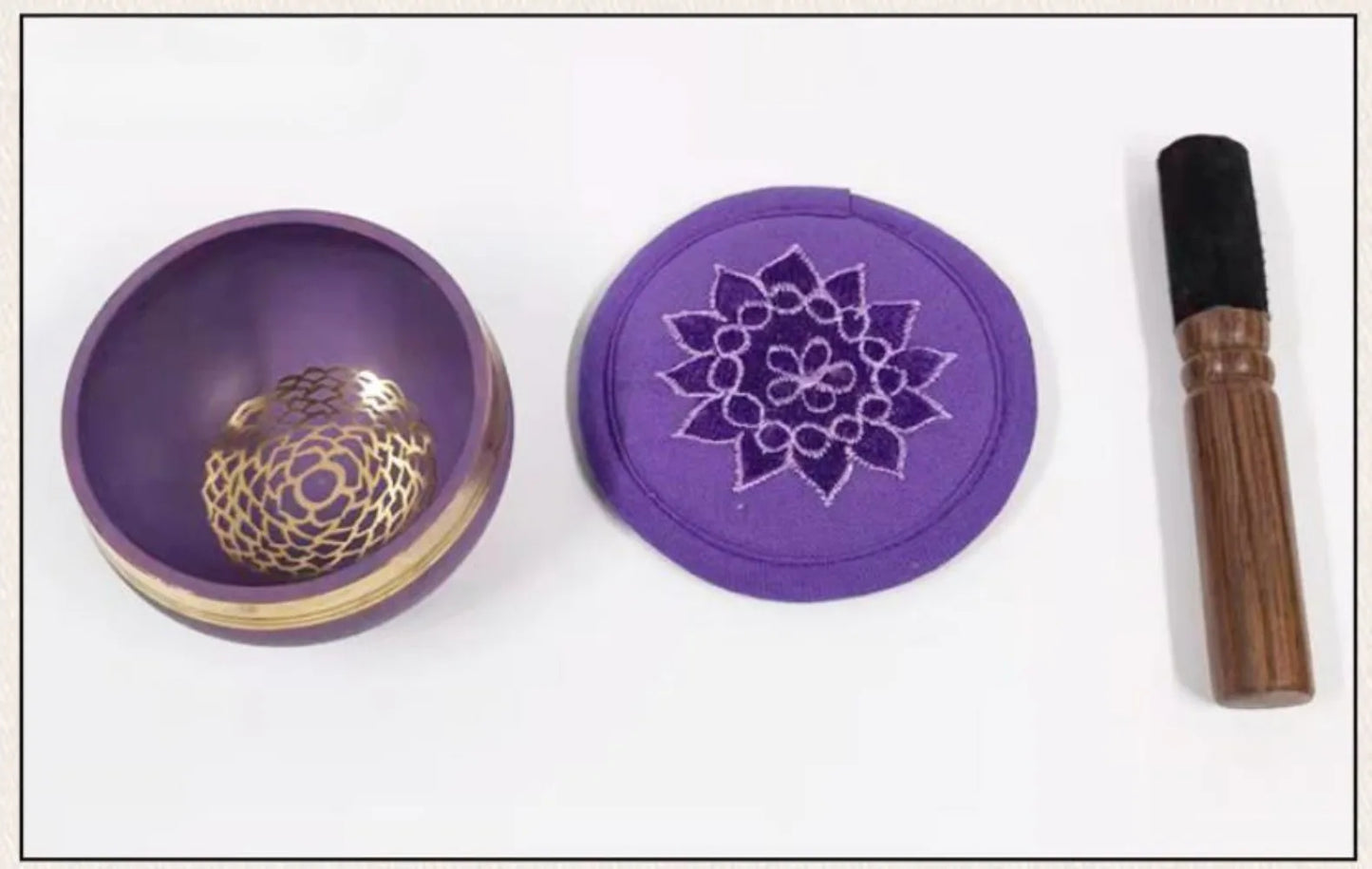 Colorful Nepal Tibetan Singing Bowl Chakras Handmade Copper Buddhist Sound Bowls Therapy Meditation Mindfulness Yoga Ornaments - AMULET RING STORE