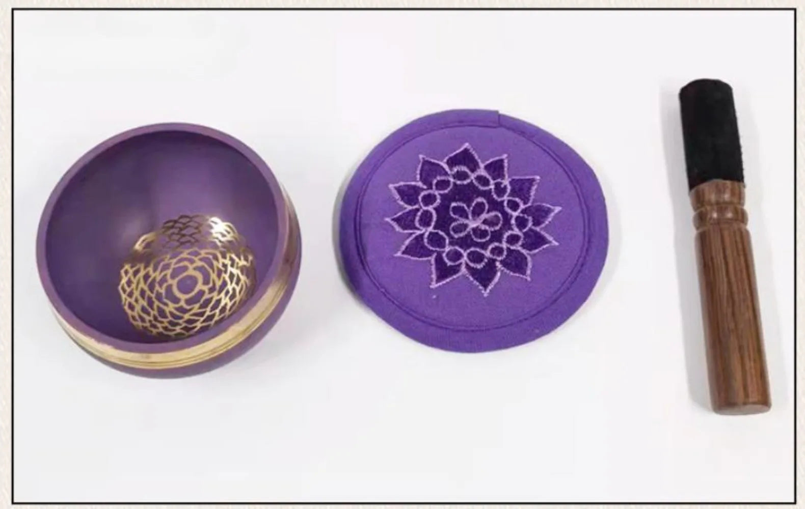 Colorful Nepal Tibetan Singing Bowl Chakras Handmade Copper Buddhist Sound Bowls Therapy Meditation Mindfulness Yoga Ornaments - AMULET RING STORE