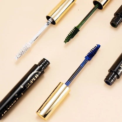 14 Colors Waterproof Mascara 5D Silk Fiber Mascara Lash Color 3D Mascara Eyelash Extension Thick Lengthening Eye Lashes Cosmetic - AMULET RING STORE