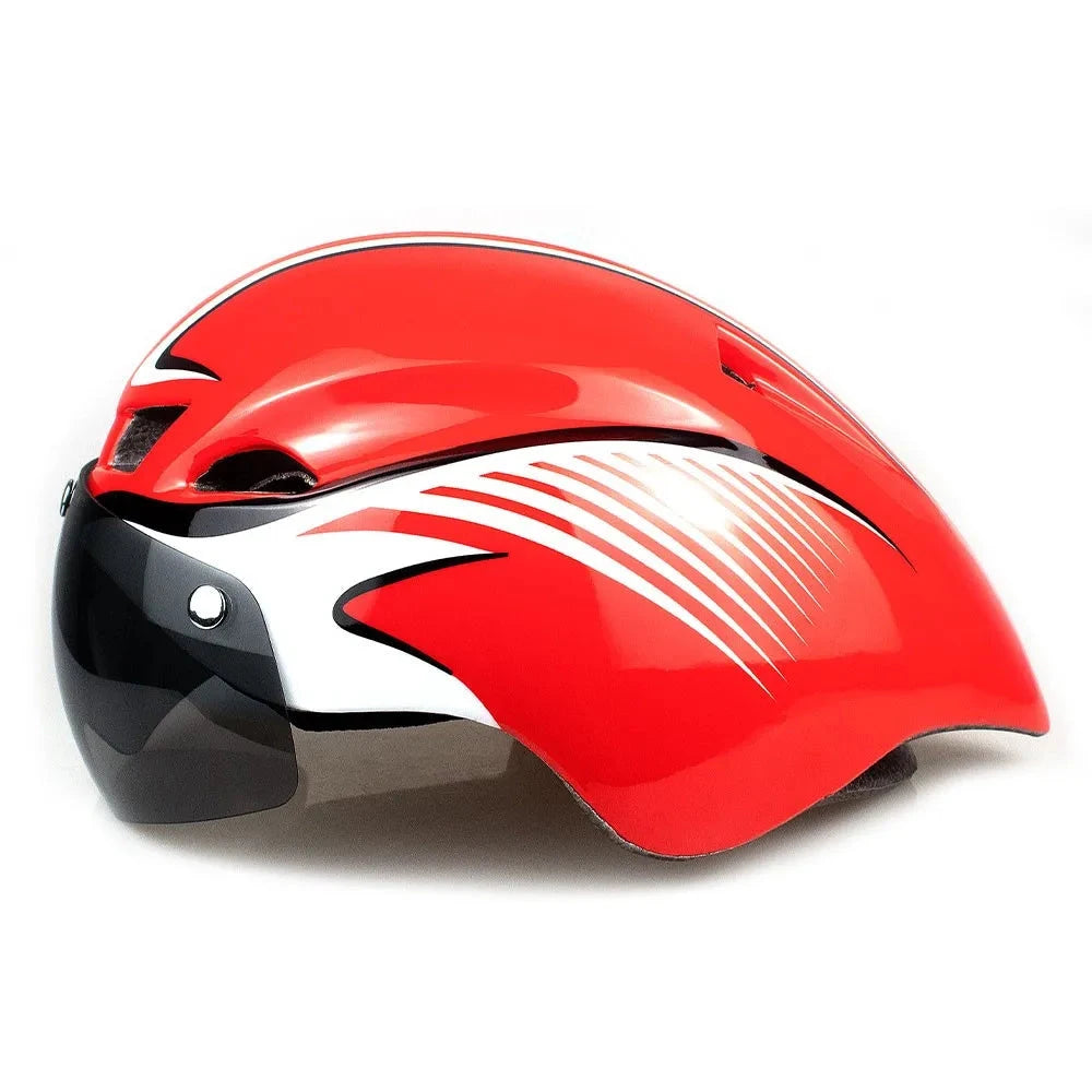 Wildside WINGER II Aero Road Bicycle Helmet Cycling Goggle TT Racing Helmet Bike Sports Safety Helmets Super Helmet Adjustable - AMULET RING STORE