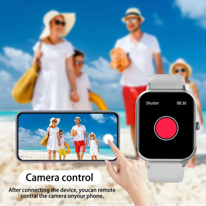 Smart watch, wireless calling /dial, multi -Sport mode,Suitable for men and women, sports watches, for iPhone/Andriod