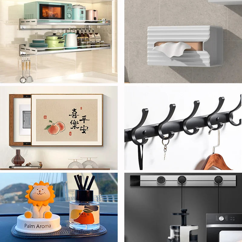 Nano Double sided Adhesive Tape Extra Strong Waterproof Transparent Traceless Tape Thickened Reusable Decorative Tape Home Tools - AMULET RING STORE