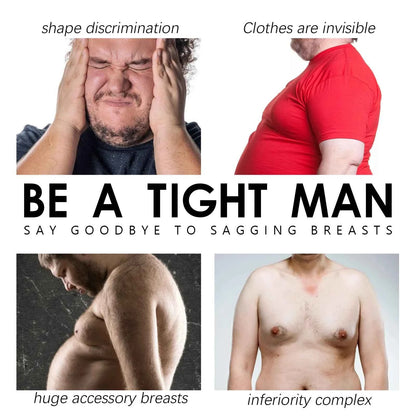 Gynecomastia Removal Spray Anti Cellulite Strengthen Chest Abdominal Muscles Shaping Essential Oil Male Breast Fat Reduction Oil