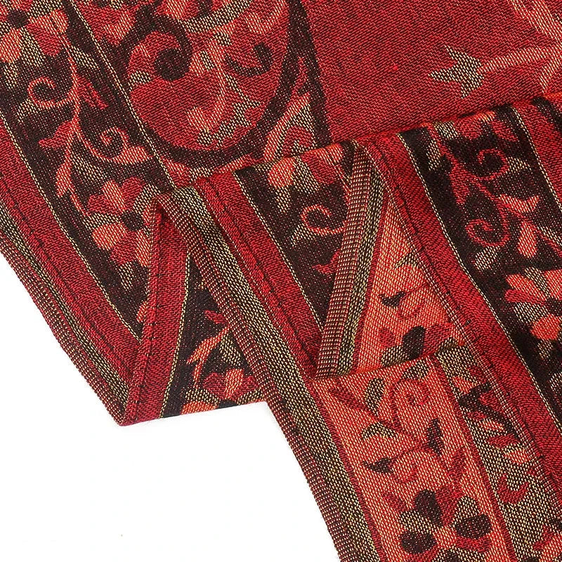 Luxury Pashimina Embroidery Muslim Hijab for Women Winter scarf Pareo Cape Warm Chunky Heaqdscarf Blue Lady Elegant Poncho - AMULET RING STORE