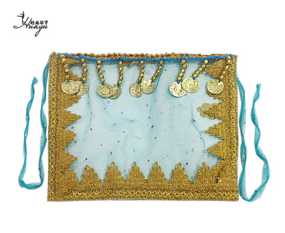 1pcs/lot woman fashion belly dance face veil lady dancing face accessories - AMULET RING STORE