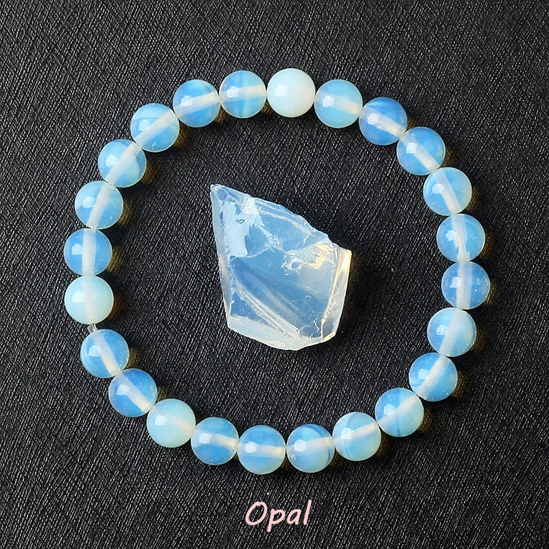 Geniune Epidote Zoisite Bead Bracelet Homme Natural Quartz Lava Tiger Eye Stone Bracelet Made of Natural Stone Jewelry for Women