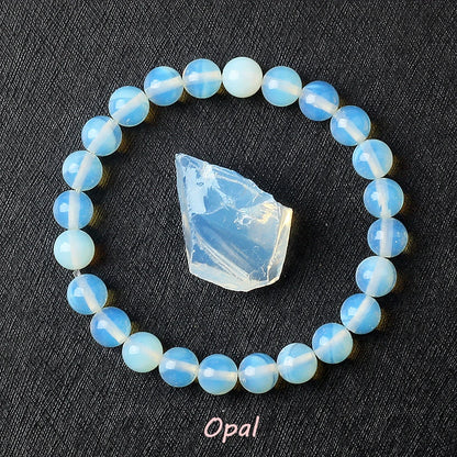 Geniune Epidote Zoisite Bead Bracelet Homme Natural Quartz Lava Tiger Eye Stone Bracelet Made of Natural Stone Jewelry for Women