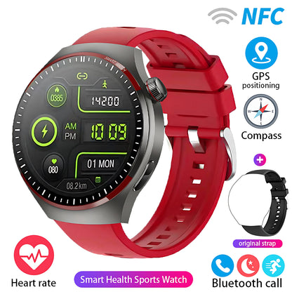 Watch 4Pro NFC GPS Smart Watch 360*360 HD Screen Heart rate Games Blood oxygen SmartWatch IP68 waterproof Sport Watches 2025 New