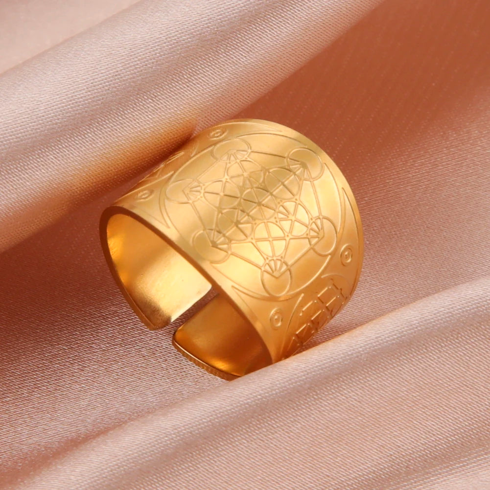 Dawapara Seal of The 7 Archangels Protection Ring Amulet AMULET RING STORE