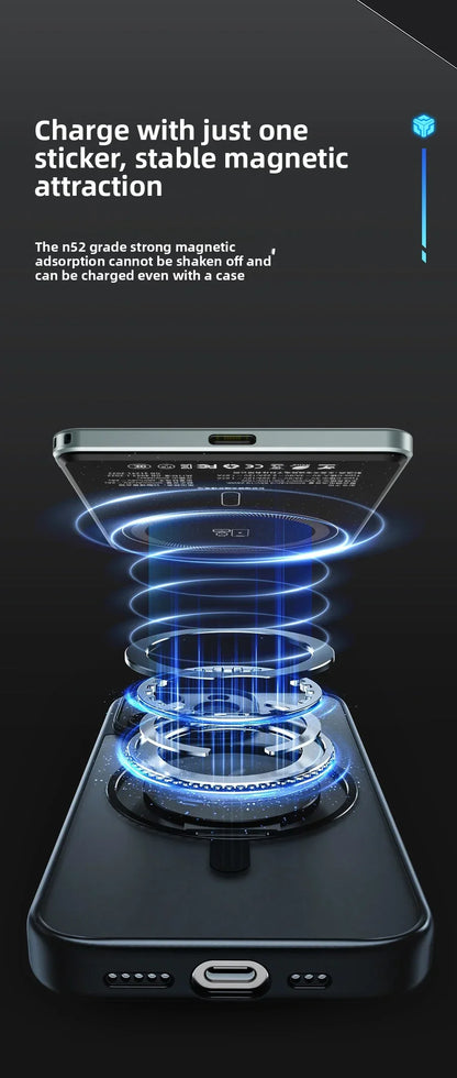 10000mAh CCC 3C Magsafe Power Bank Magnetic Wireless Phone Charger External Battery 20W Fast Charging for IPhone 16 15 - AMULET RING STORE