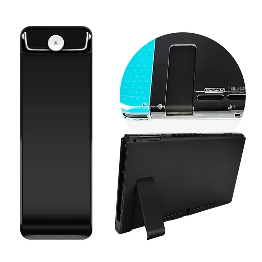 Replacement Back Bracket For Nin Tendo Switch Console Host Kickstand Stand Holder Rear Cover Support NS Repair Parts Accessories - AMULET RING STORE