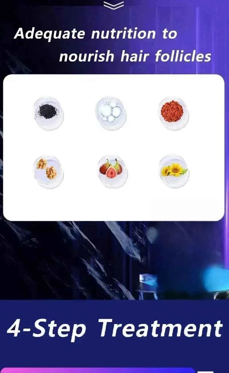 White hair killer, remove gray hair and restore natural hair color in 7 days 2025