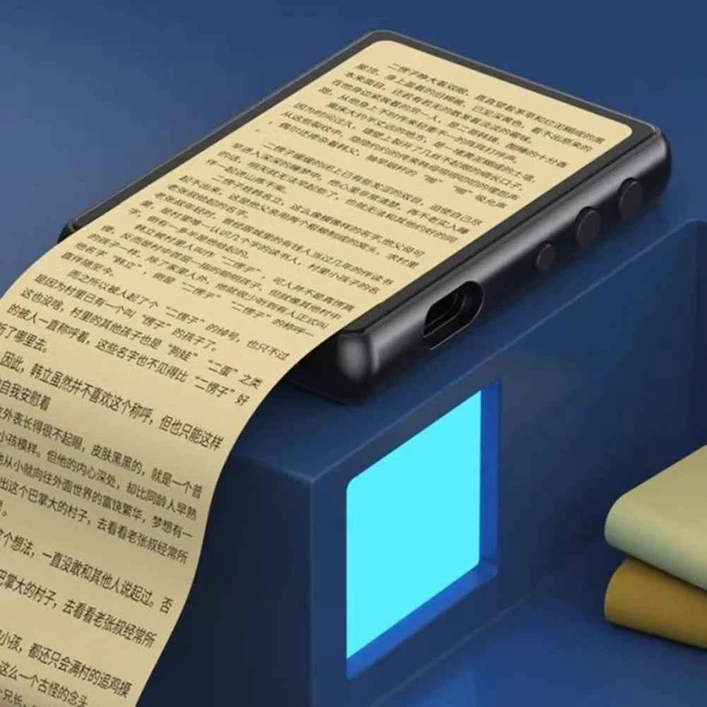 MP3 MP4 Player HiFi MP4 Walkman with Speaker Bluetooth-Compatible Portable MP3 Player Support FM Radio Recording E-Book