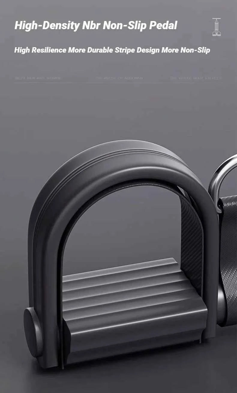 1pcPedal Tensioner for Home Fitness  Multifunctional Back Abdomen Ab Trainer for Men  Resistance Pull Exerciser