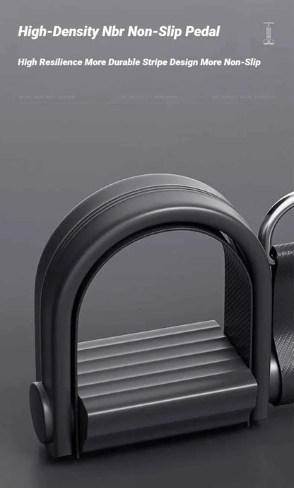 1pcPedal Tensioner for Home Fitness  Multifunctional Back Abdomen Ab Trainer for Men  Resistance Pull Exerciser