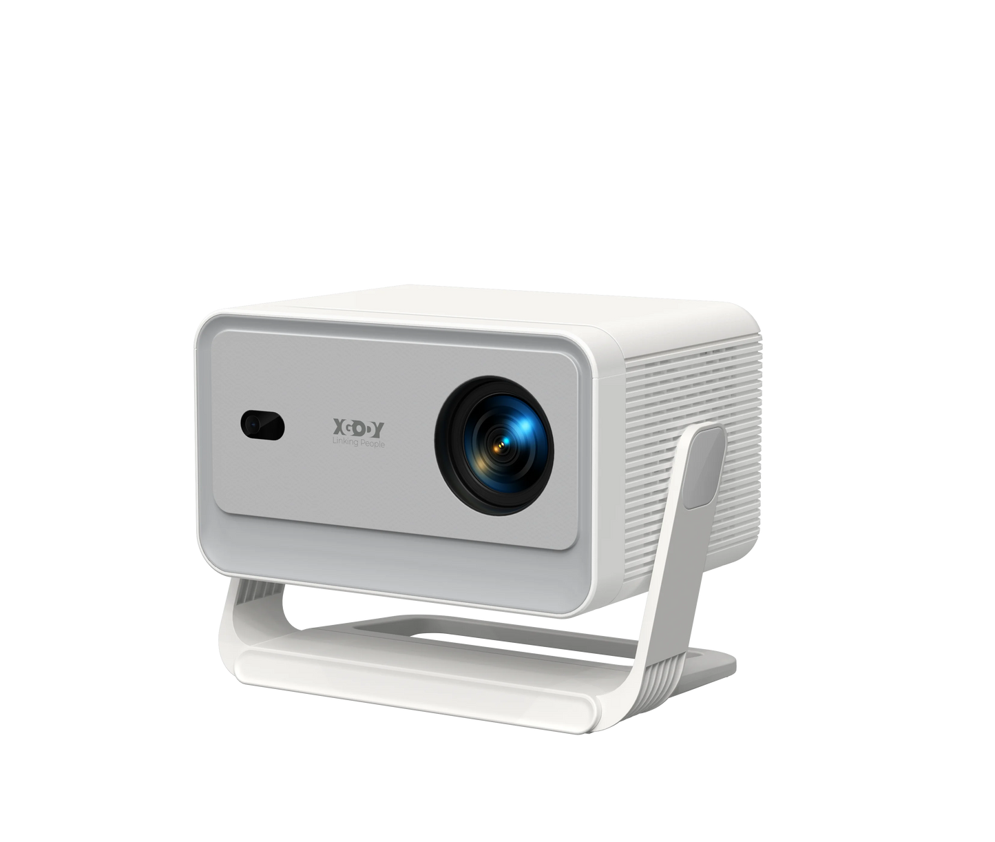 XGODY Projector N6 Pro Netflix Officially 4K Voice Control Smart Android TV Whale OS 32GB ROM for Outdoor Movie Home Theater