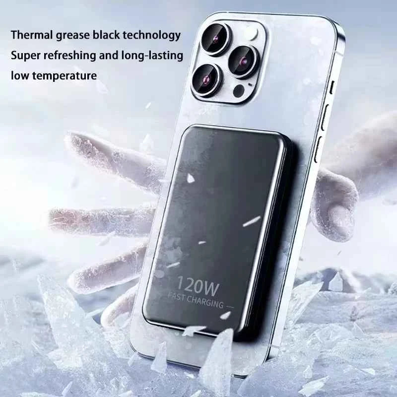 Xiaomi 120W Magnetic Power Bank 50000mAh Large Capacity Wireless Magnetic Fast Charger Portable Power Supply for iPhone Samsung