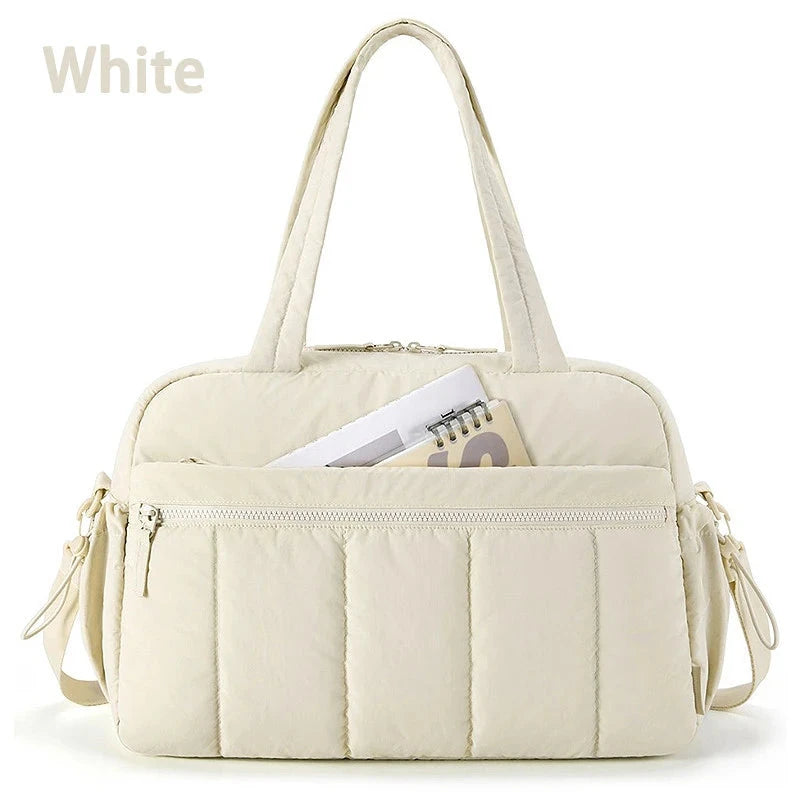 Travel Duffel Bag Lightweight Tote Bag Sport Shoulder Gym Bag Luggage for Women Weekender with Waterproof Multi Pocket