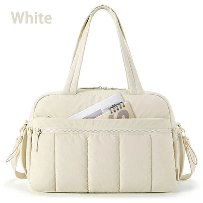 Travel Duffel Bag Lightweight Tote Bag Sport Shoulder Gym Bag Luggage for Women Weekender with Waterproof Multi Pocket