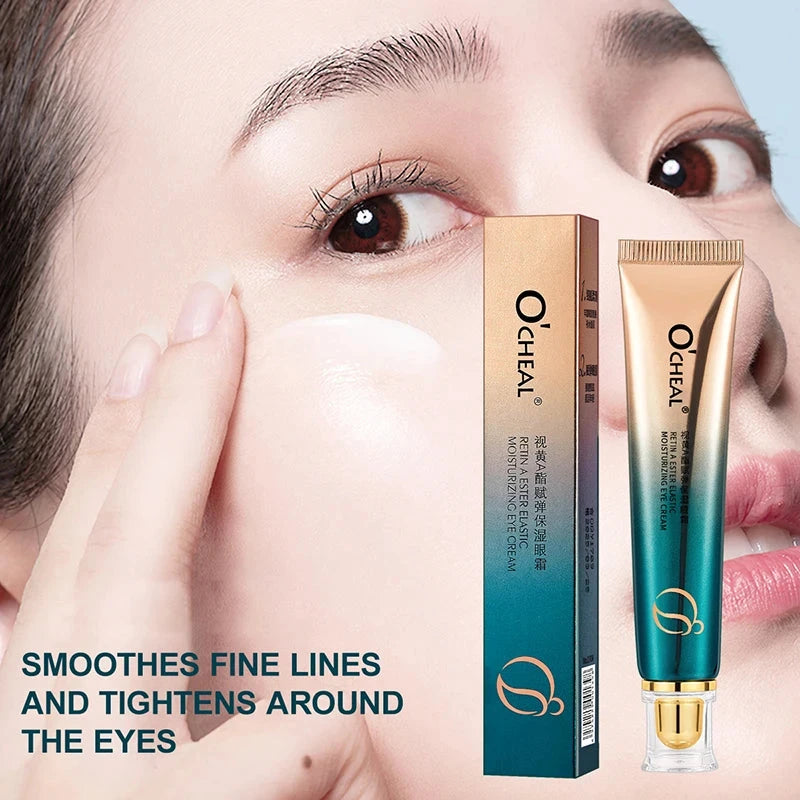 OCHEAL Eye Moisturizing Cream Fades Fine Lines Anti Dark Circles Eye Serum Remove Eye Bag Puffiness Anti-Aging Firmness Eye Care - AMULET RING STORE