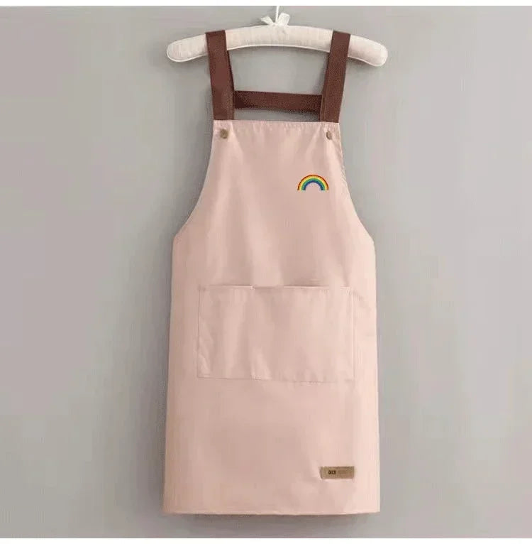 Waterproof and antifouling large pocket hotel restaurant coffee shop Western food Western pastry work clothes apron - AMULET RING STORE
