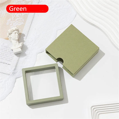 Drawer Jewelry Packaging Box Nail Earrings Necklace Ring Storage PE Film Suspension Anti-oxidation Gift Box Jewelry Box Joyero - AMULET RING STORE