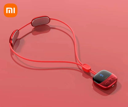 Xiaomi Mini Hanging Neck Massager Smart With Hot Pulse TENS Massage EMS Portable Muscle Stimulator Relax Shoulder Spine Kneading