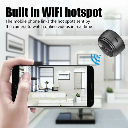 A9 WiFi Mini Camera Wireless Video Recorder Security Protection Camera Smart Home Monitoring Camera For Infants And Pets - AMULET RING STORE