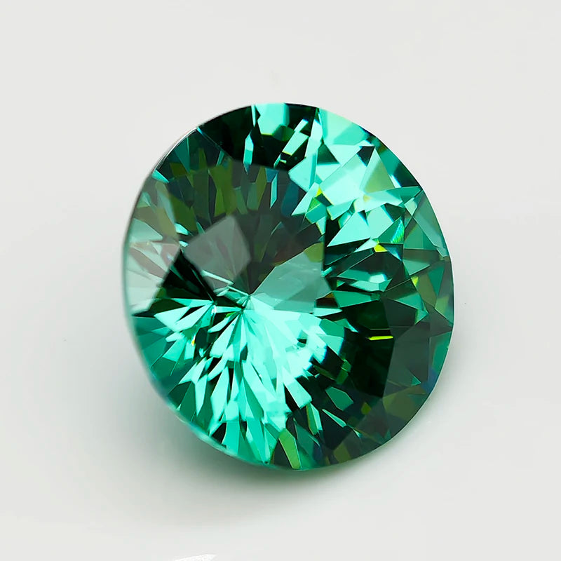 New 5A Quality Round Colored Empire Cut Cubic Zirconia Stones Loose Gemstone for Jewelry Making