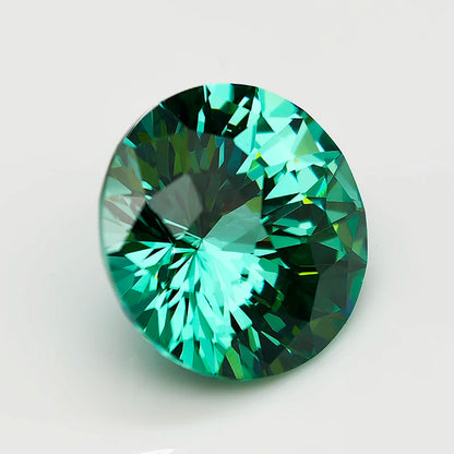 New 5A Quality Round Colored Empire Cut Cubic Zirconia Stones Loose Gemstone for Jewelry Making