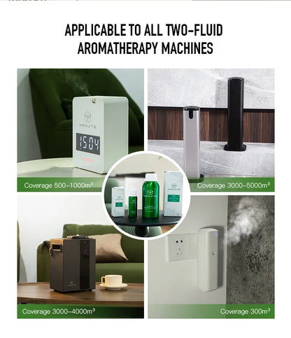 NAMSTE Hotel Perfume Oil 100ML Lavender Pure Essential Oils White Tea Coffee For Diffuser Aroma Oil Room Fragrance Air Freshener - AMULET RING STORE