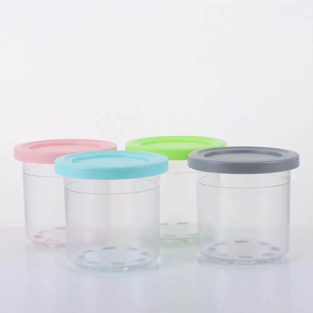 2/4pcs Ice Cream Pints Cup Ice Cream Containers With Lids For Ninja Creami Pints For Nc301 Nc300 Nc299amz Series Ice Cream Maker - AMULET RING STORE