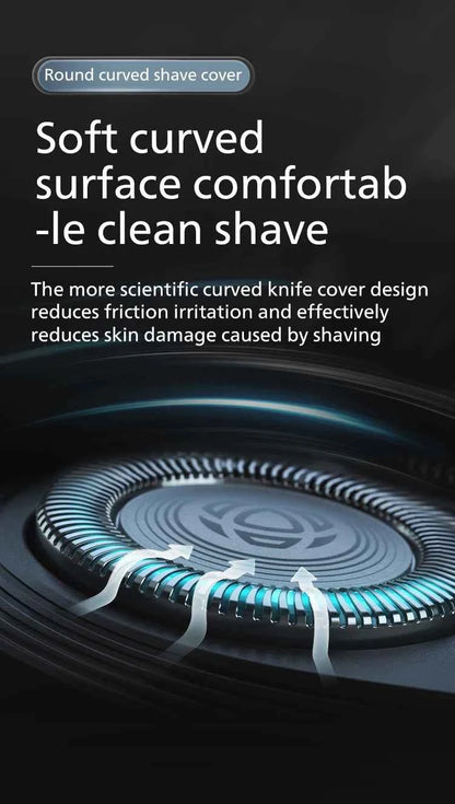 PHILIPS S1113 Electric Shaver USB Charge Stainless Steel PowerCut Blade Razor Triple Floating Head Men Fast Shave Beard Trimmer