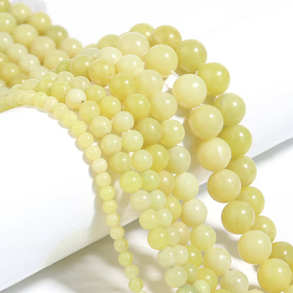 Natural Stone 4 6 8 10 12mm Round Tiger Eye Amethyst Agate Jades Stone Spacer Bead For Jewelry Making Diy Bracelet Needlework