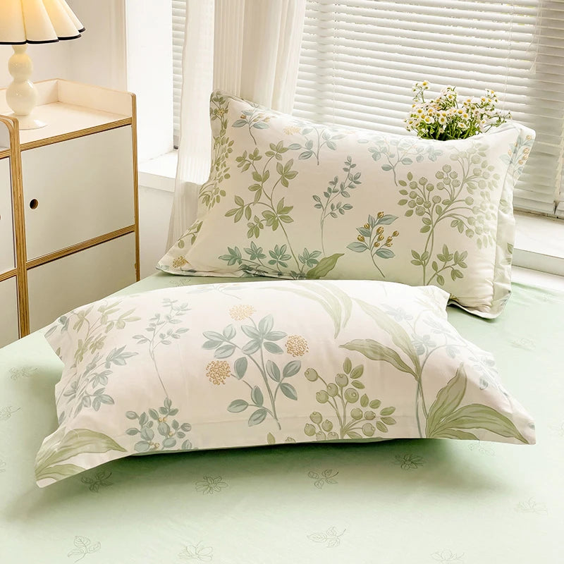 100% Cotton Bedding Set Duvet Cover Set 1 Quilt Cover 2 Pillowcases No Sheet- Ultra Soft Breathable Hypoallergenic - AMULET RING STORE