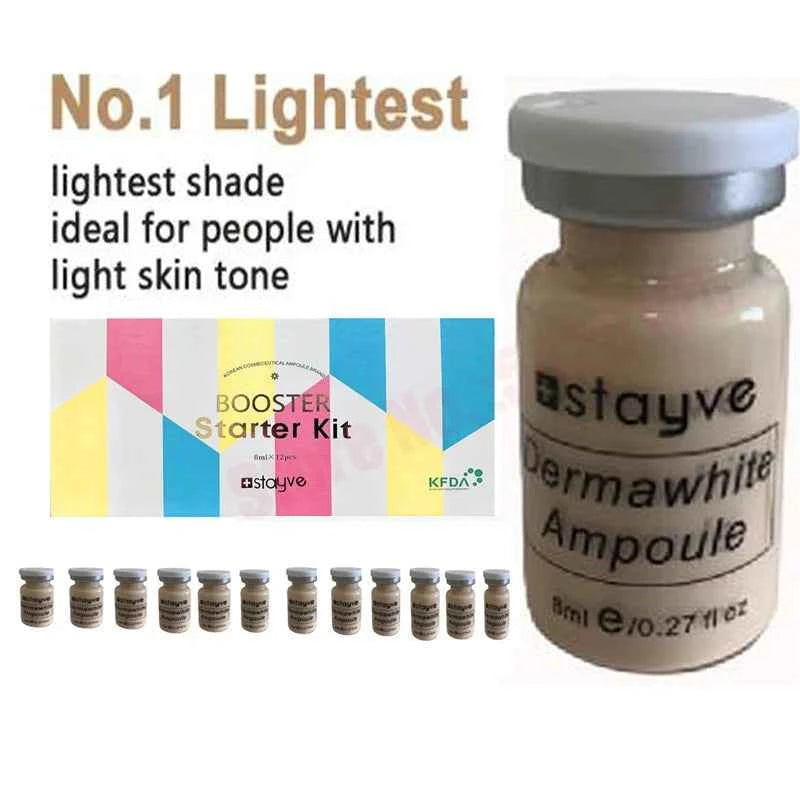 Korea Original Stayve BB Cream Glow Beginner Starter Kit Niacinamide/Peptide Essence Moisturise Face Skin Care