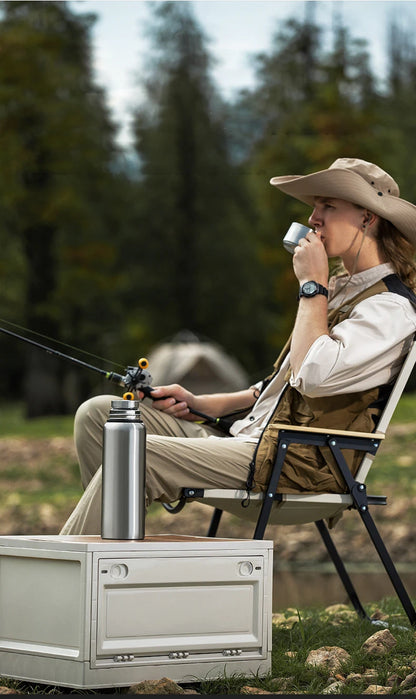 600-1500ml 316 Stainless Steel Thermos Bottle LED Temperature Display Thermal Mug Vacuum Flask Water Bottle For Outdoor Camping - AMULET RING STORE