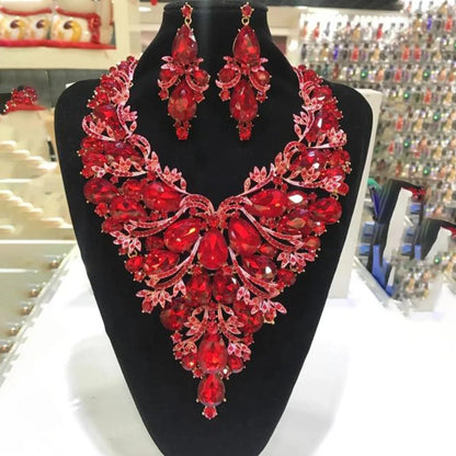 Stonefans Rhinestone Jewelry Set - Party Accessories - AMULET RING STORE