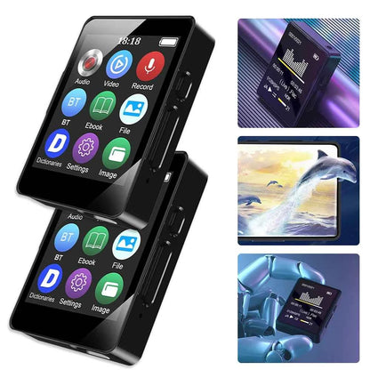 8/16/32/64GB Mini MP4 Video Playback HiFi Bluetooth-Compatible 5.0 MP3 Student Walkman Sports MP3 Player With Recording/E-Book