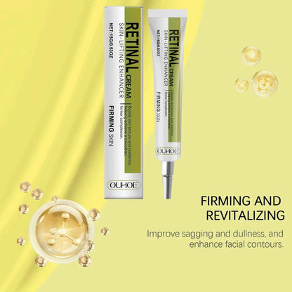 Retinol Cream Smoothing Wrinkle Firming Hydrating Barrier Support Radiant Fade Fine Lines Moisturizing Tightening Face Cream
