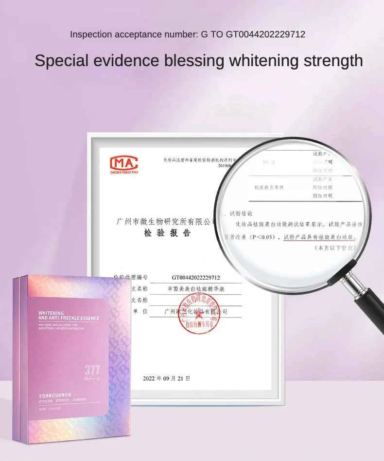 28 pcs/set 377 Whitening Ampoule Essence, Vitamin C Anti-Aging Essence, Niacinamide Brightening Essence Korean Skincare Products