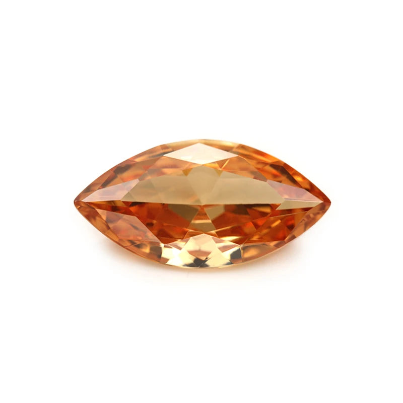 Size 1.5x3mm~10x20mm Marquise Shape 5A CZ Stone Synthetic Gems Color Cubic Zirconia For Jewelry - AMULET RING STORE