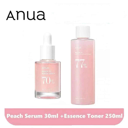 Anua Skin Care Products Peach 77 Niacinamide Toner Essence Moisturizing Calming Sensitive Skin Brightening Skin Tone Combination