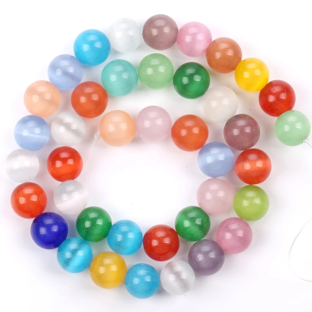 45 Styles Natural Stone Beads Amethyst Purple Jades Agate Crystal Glass Beads Jewelry Making Findings DIY Bracelet Accessories - AMULET RING STORE