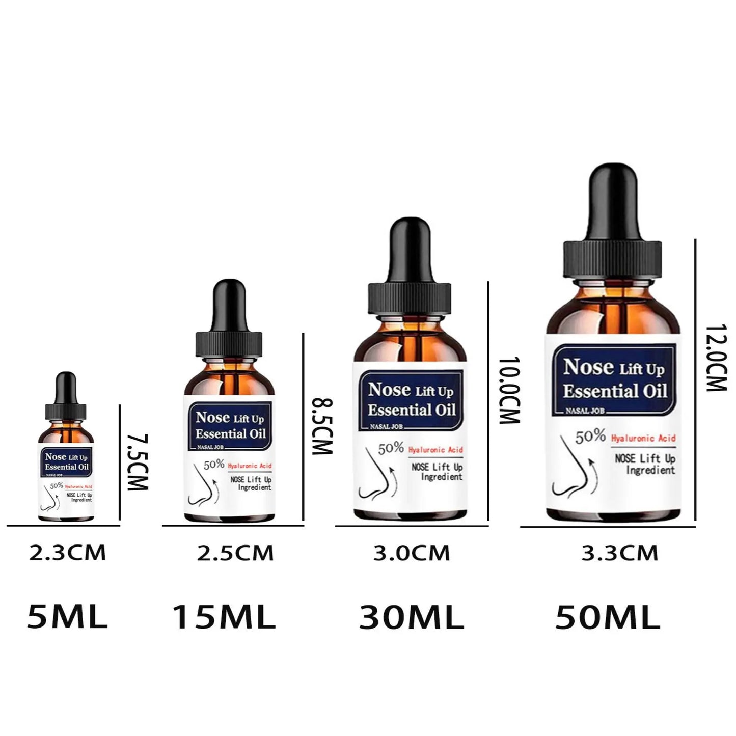 Tightening Beauty Nose shaping Care Massage Essential Oils Reduce Narrow Thin Nose Lift Up Cream Lavender Oil - AMULET RING STORE