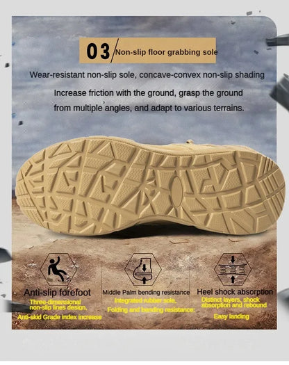 Combat Boot Green Desert Brown Boot Lightweight Training Boots Hiking Boots For Man Tactical Boots Bota Masculina